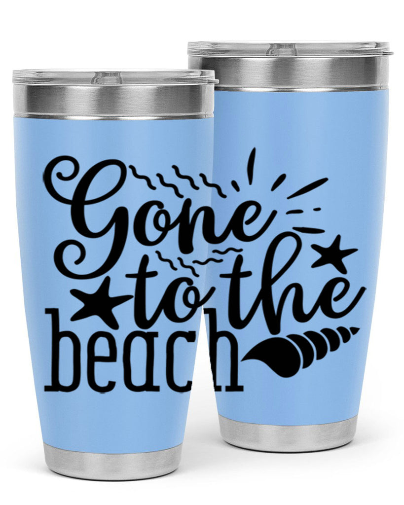 gone to the beach Style 100#- summer- Tumbler
