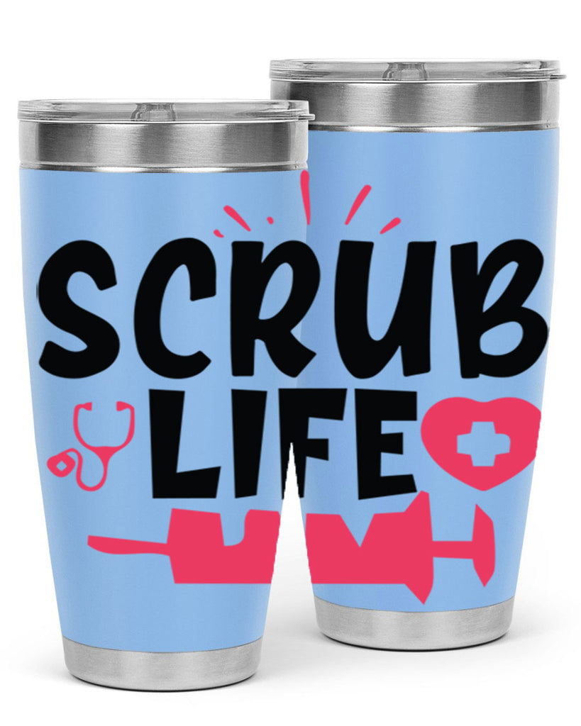 scrub life Style Style 44#- nurse- tumbler