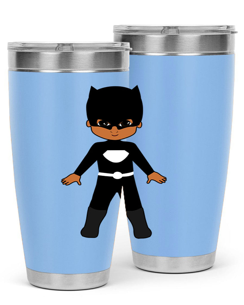 super kid 8#- black men - boys- tumbler