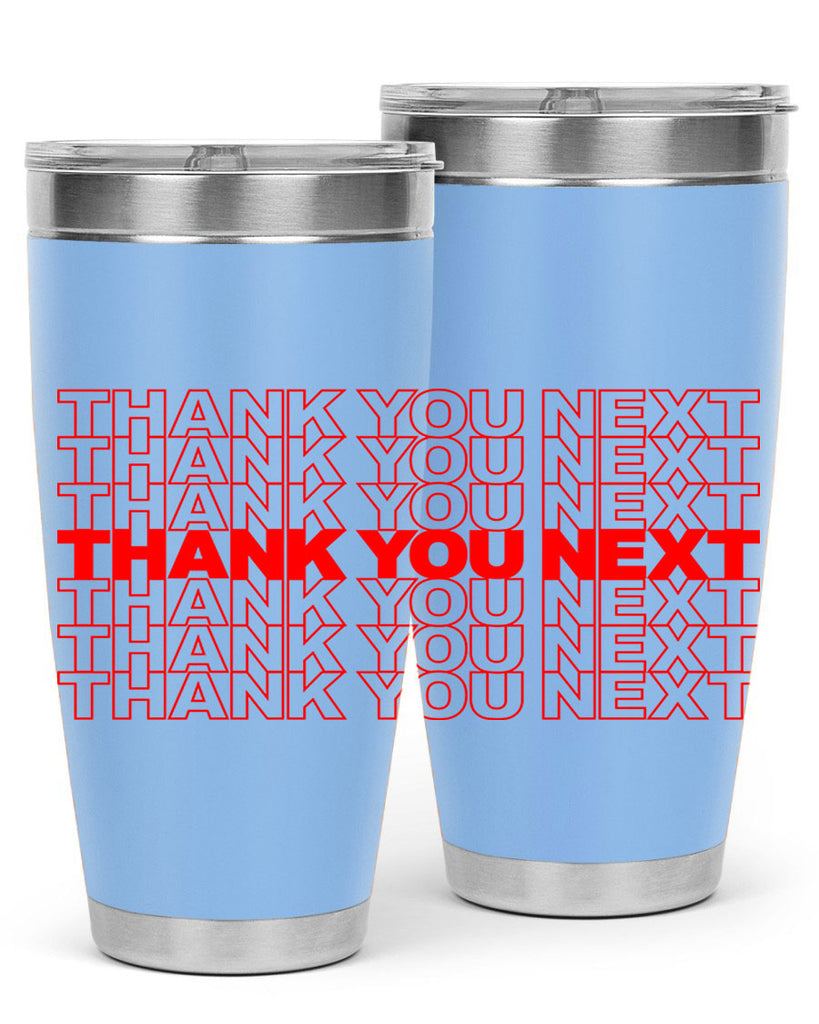 thank you next 22#- black words phrases- Cotton Tank