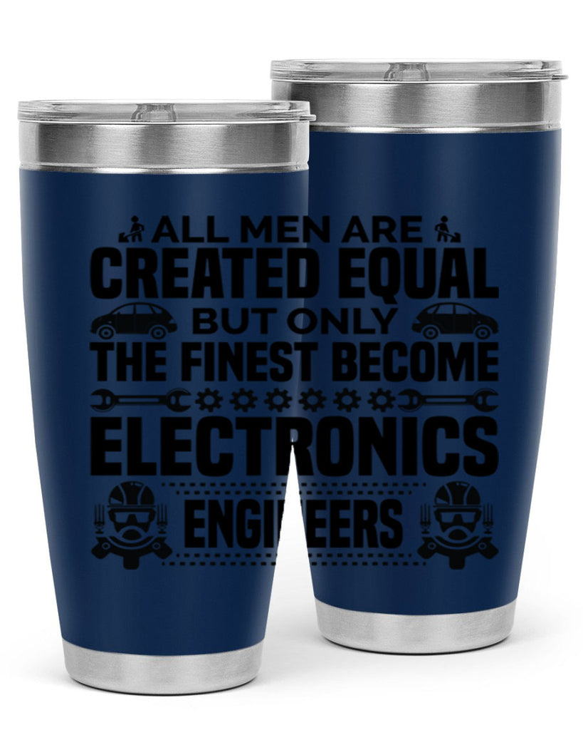 All men are created Style 21#- engineer- tumbler