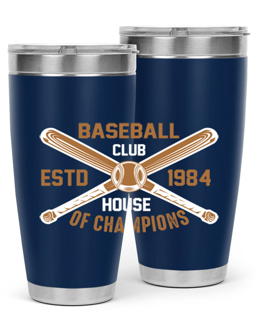 Baseball 1443#- baseball- Tumbler