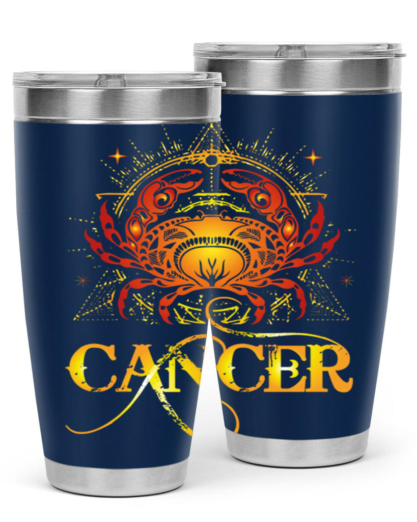 Cancer 163#- zodiac- Tumbler