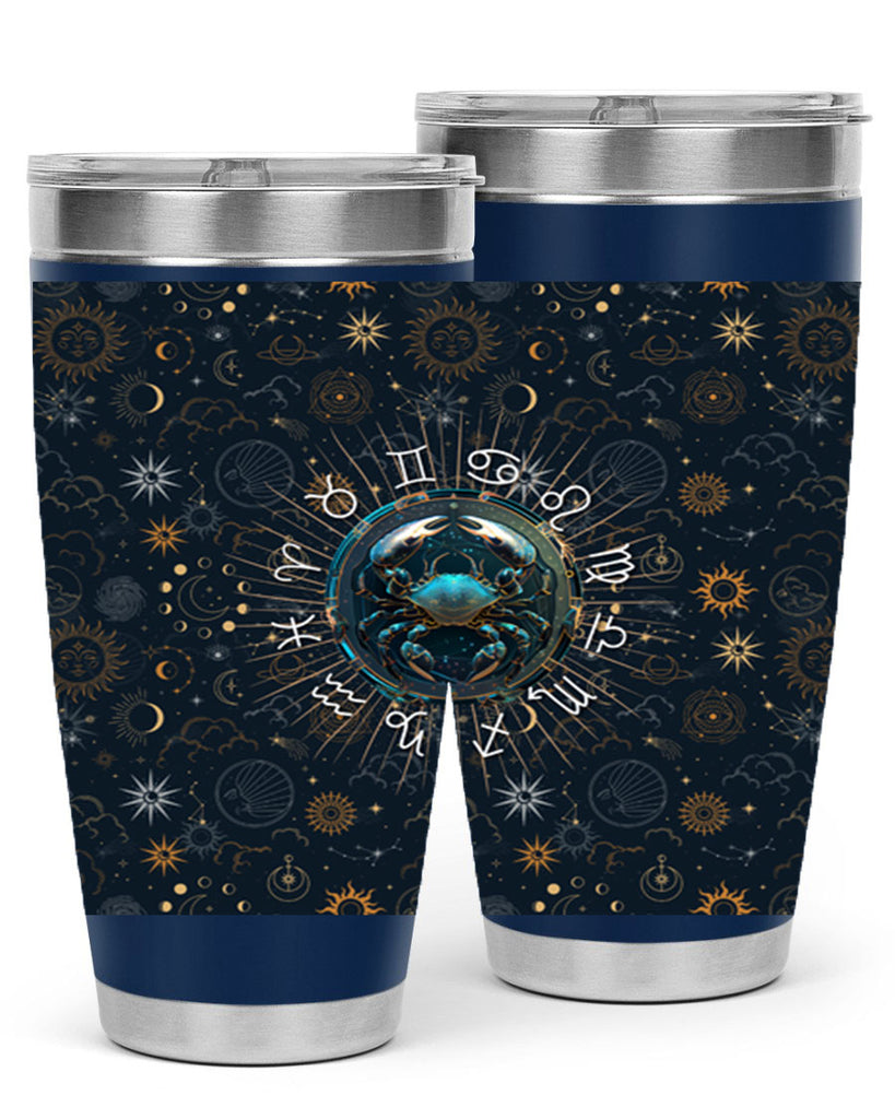 Cancer Straight 146#- zodiac- Tumbler