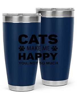 Cats Make Me Style 40#- cat- Tumbler