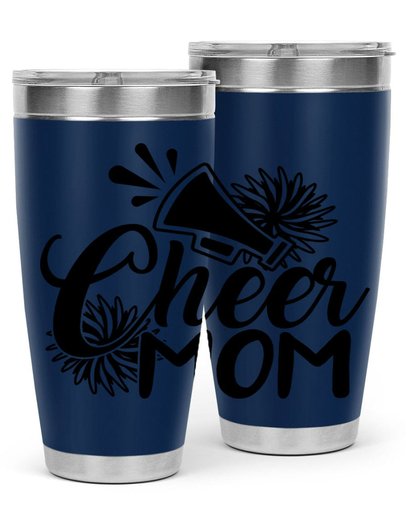Cheer mom 1385#- cheer- Tumbler