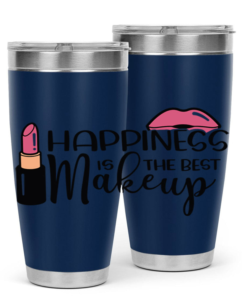 Happiness Is The Best Makeup Style 93#- make up- Tumbler
