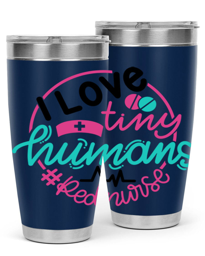 I Love Tiny Humans Red Nurse Style Style 167#- nurse- tumbler