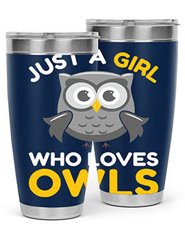 Just a Boy Who Loves A TurtleRabbit 11#- owl- Tumblers