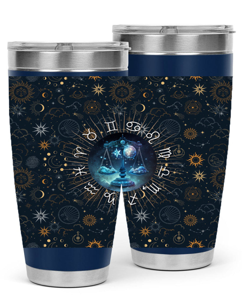 Libra Straight 317#- zodiac- Tumbler
