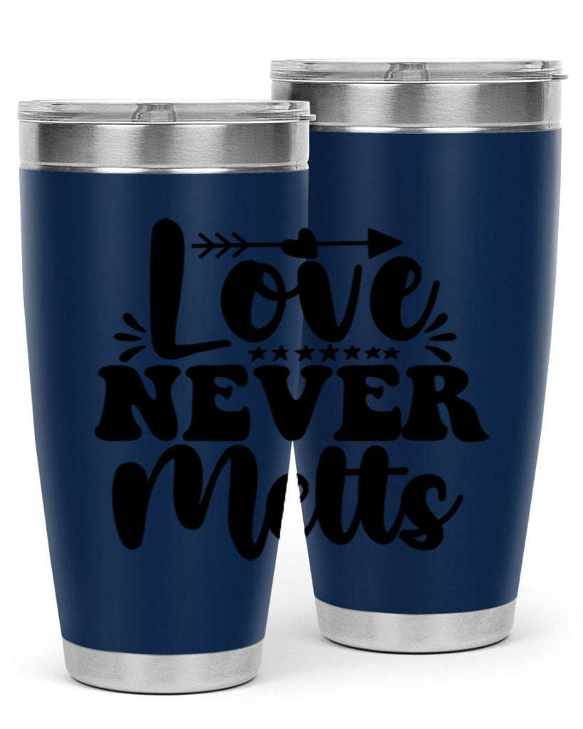 Love Never Melts 310#- winter- Tumbler