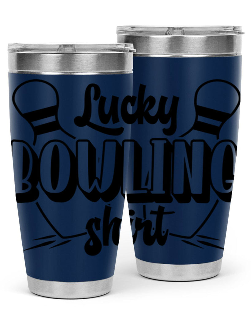Lucky bowling shirt 690#- bowlig- Tumbler