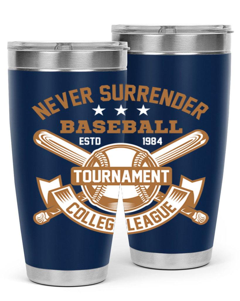 Never 624#- baseball- Tumbler