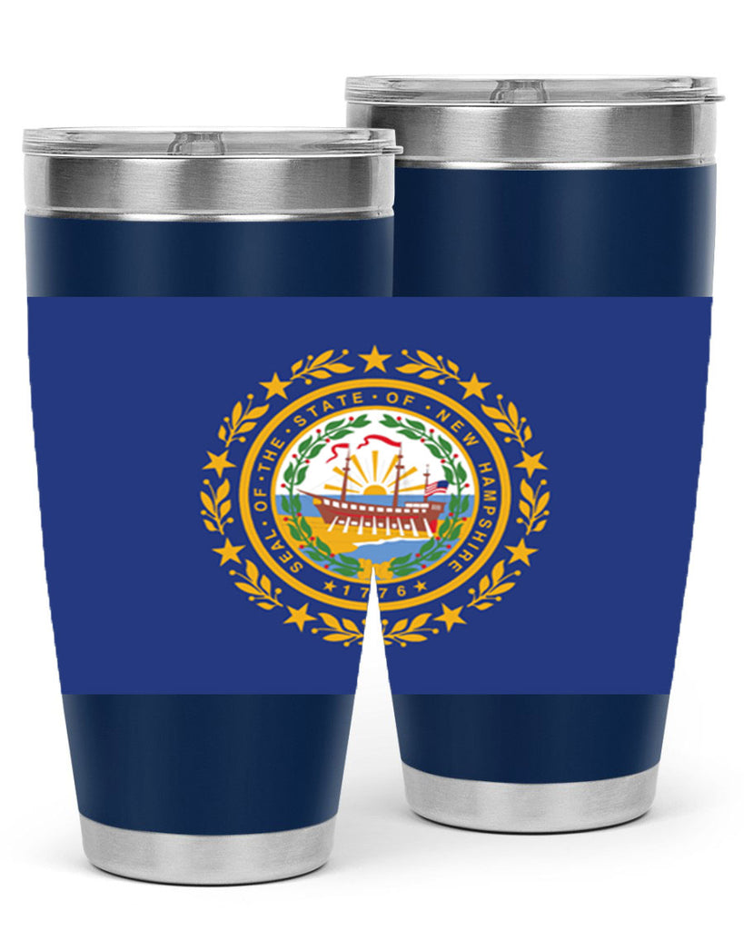 New Hampshire 23#- Us Flags- Tumbler