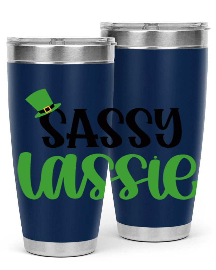 Sassy Iassie Style 34#- St Patricks Day- Tumbler