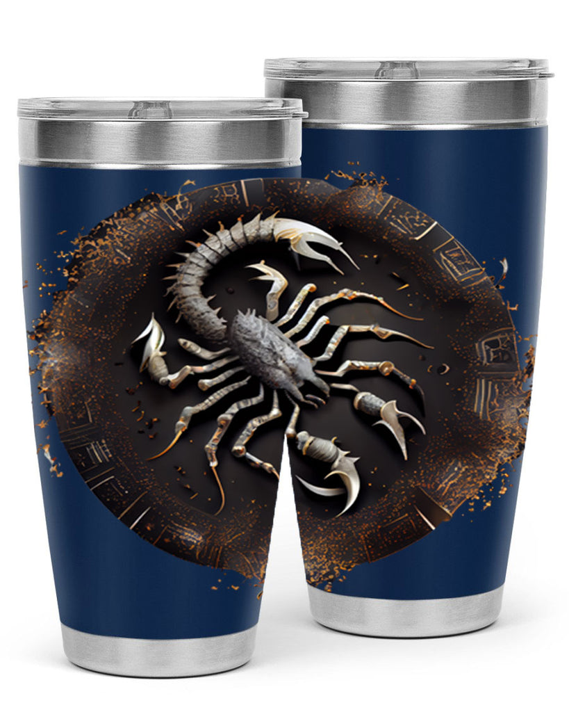 Scorpius 467#- zodiac- Tumbler