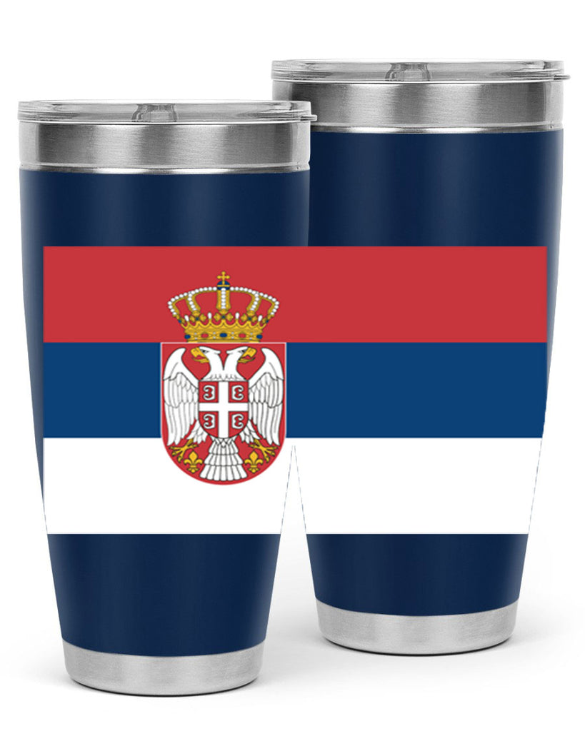 Serbia 44#- world flags- Tumbler