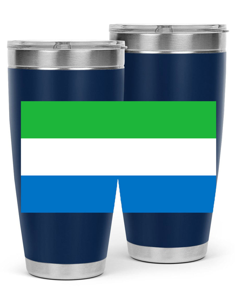 Sierra Leone 42#- world flags- Tumbler