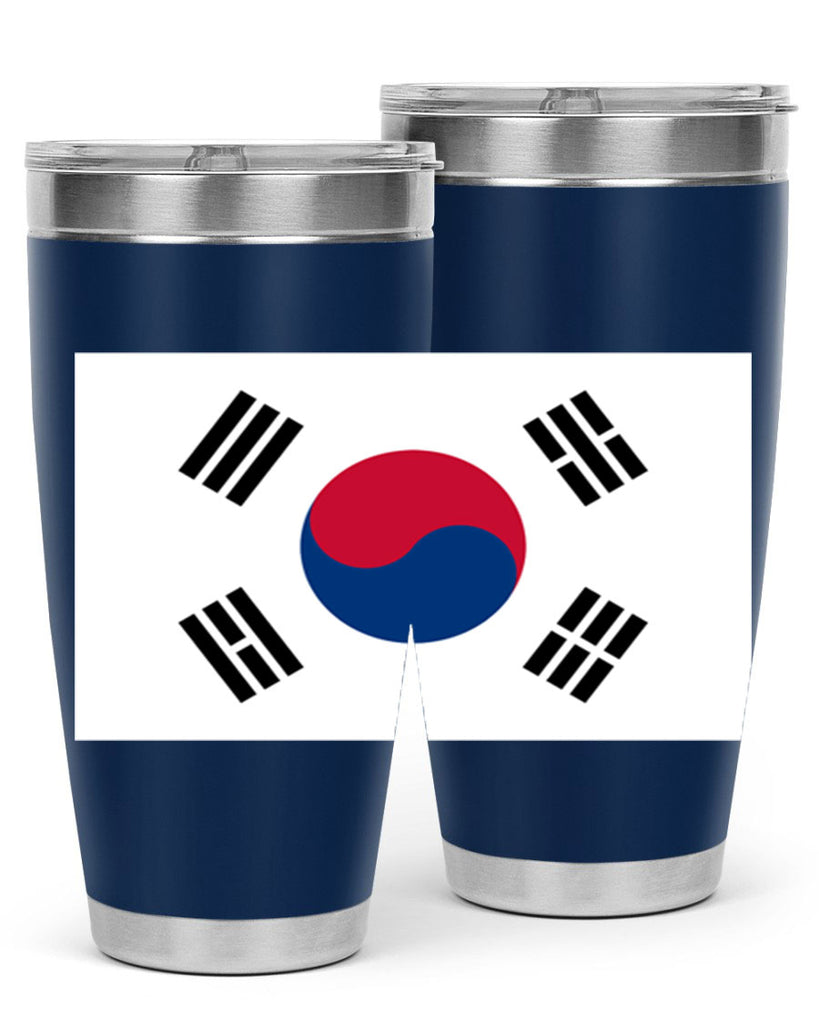 South Korea 35#- world flags- Tumbler