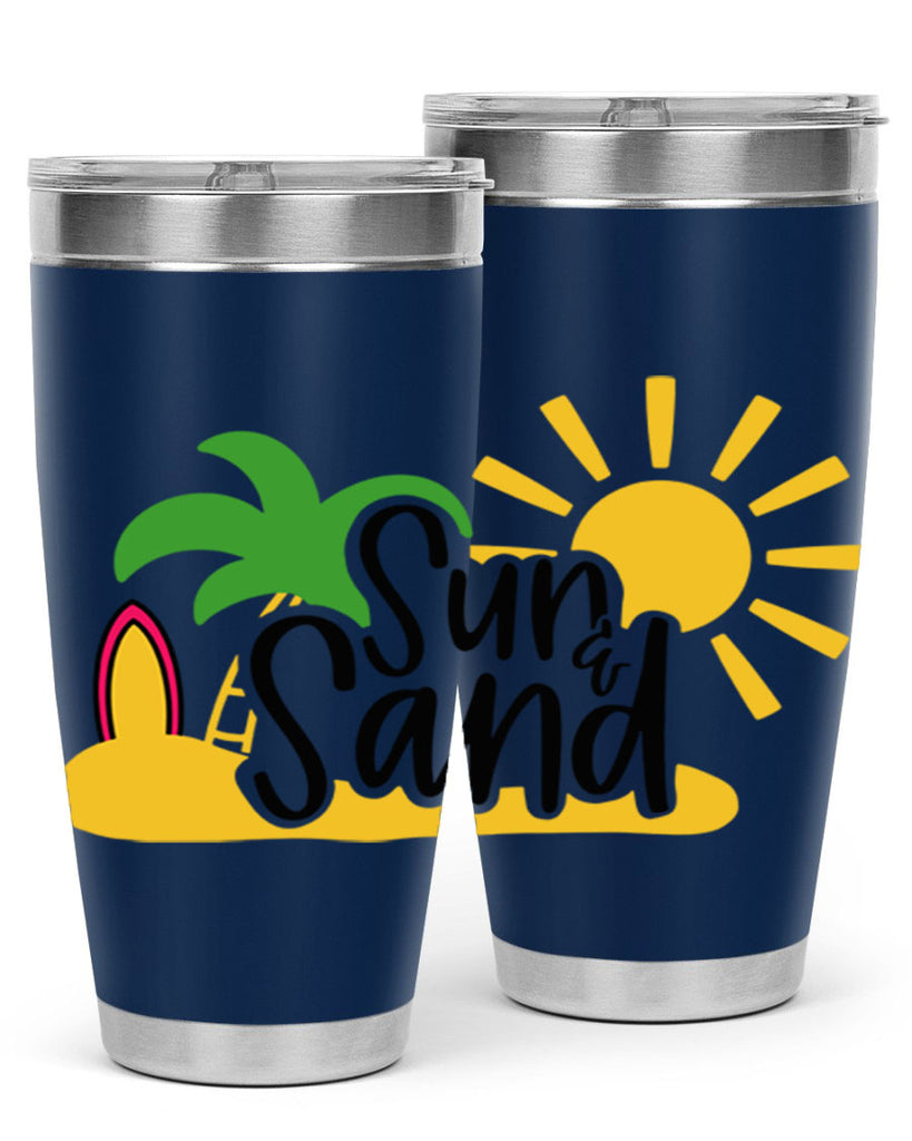 Sun Sand Style 17#- summer- Tumbler