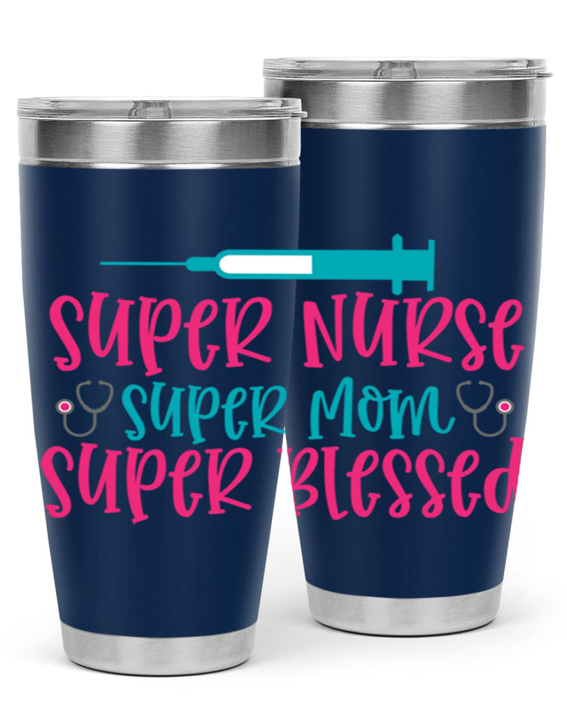 Super Nurse Super Mom Style Style 24#- nurse- tumbler