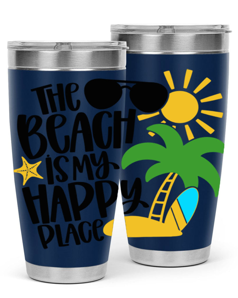 The Beach Is My Happy Place Style 12#- summer- Tumbler