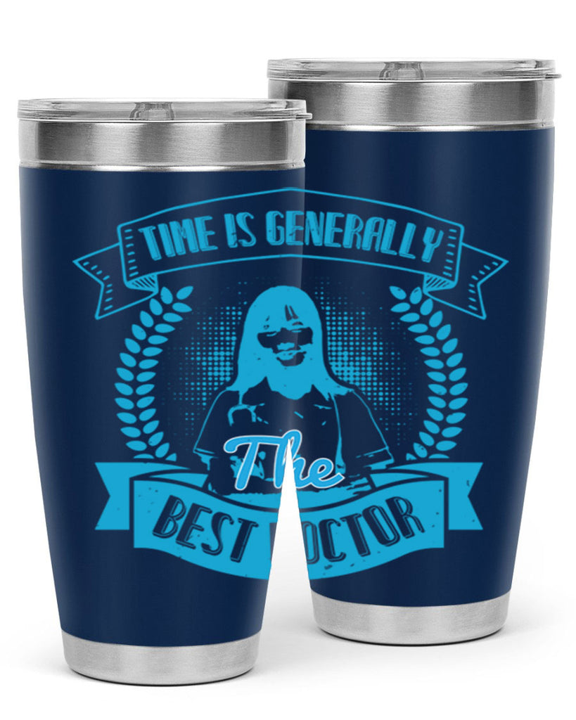 Time is generally the best doctor Style 12#- medical- tumbler