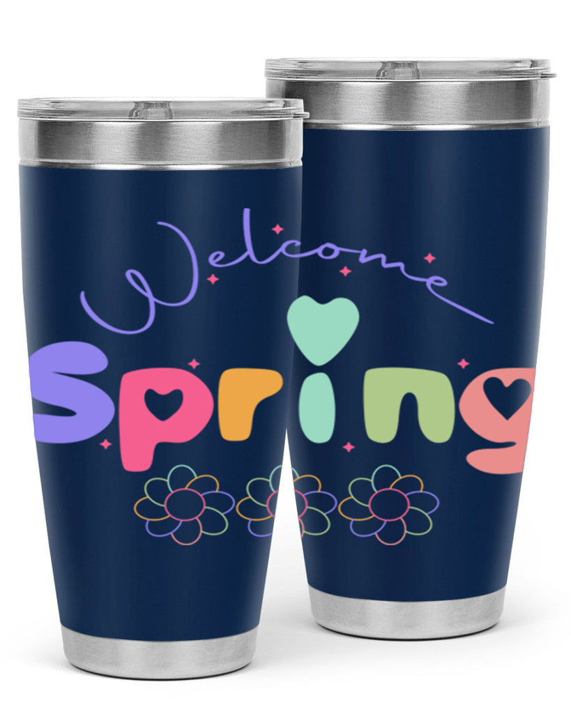 Welcome Spring583#- spring- Tumbler