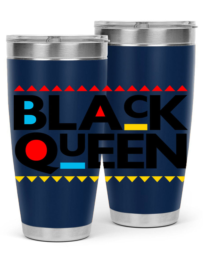 black queen 222#- black words phrases- Cotton Tank