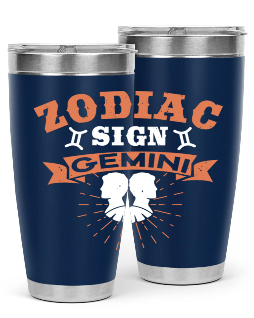 gemini 246#- zodiac- Tumbler
