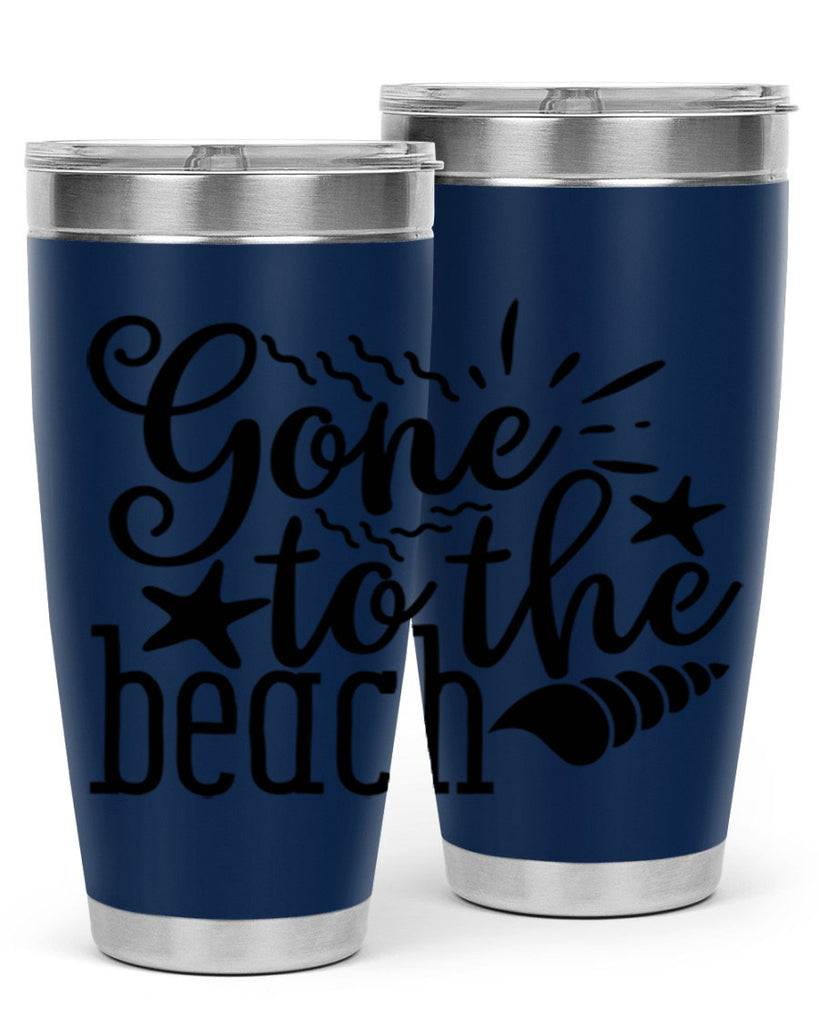 gone to the beach Style 100#- summer- Tumbler