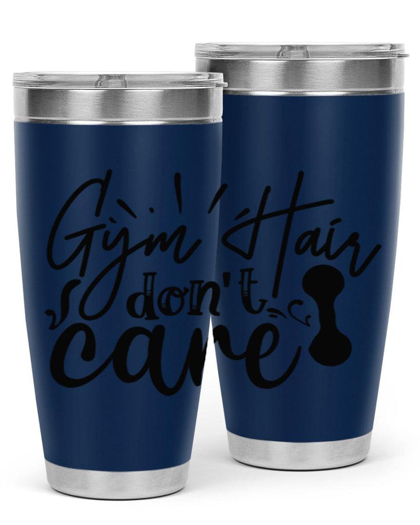 gym hair dont care 43#- gym- Tumbler