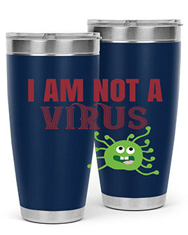i am not a virus Style 36#- corona virus- Tumbler