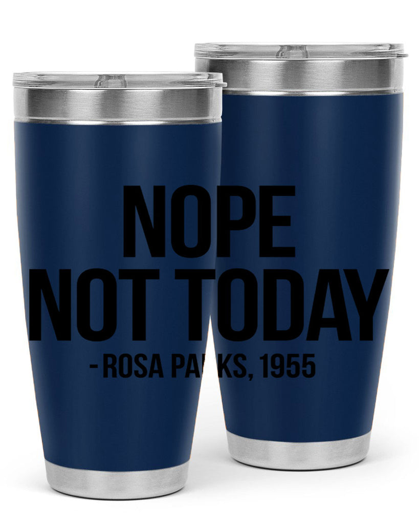nope not today rosa parks 60#- black words phrases- Cotton Tank
