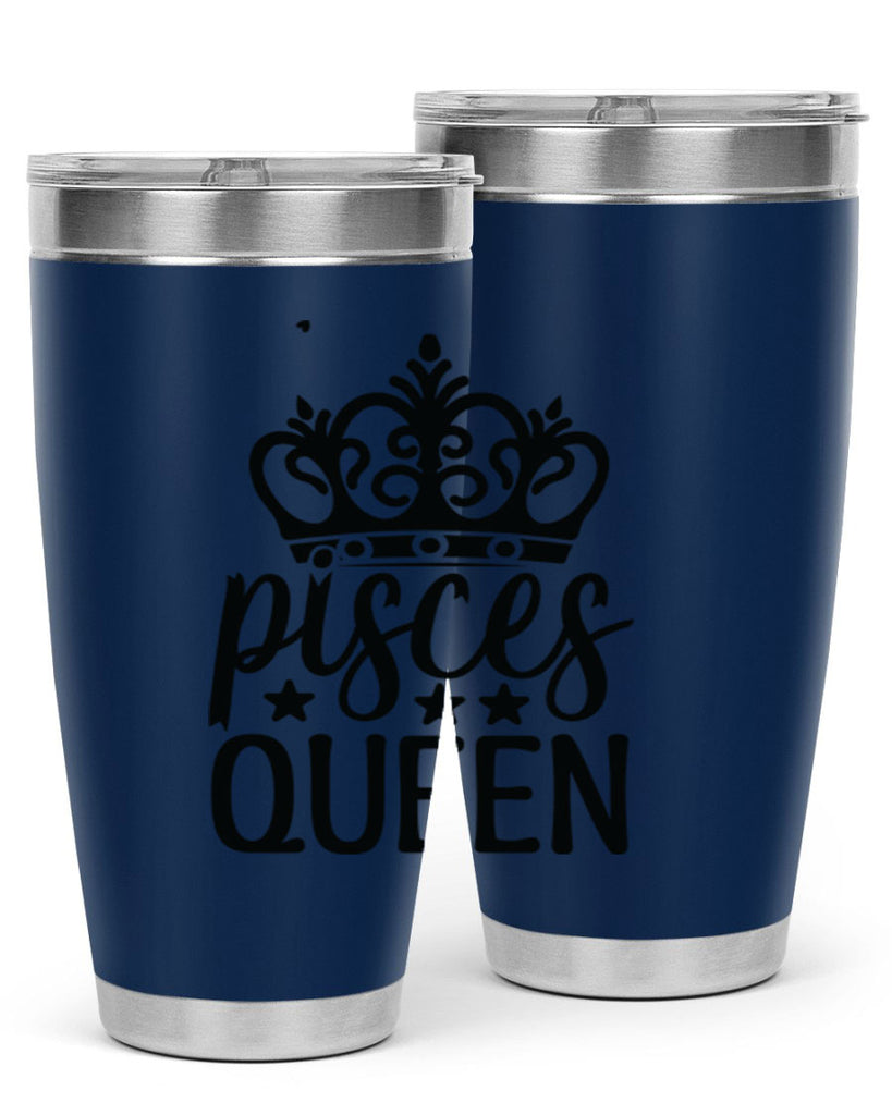 pisces queen 376#- zodiac- Tumbler