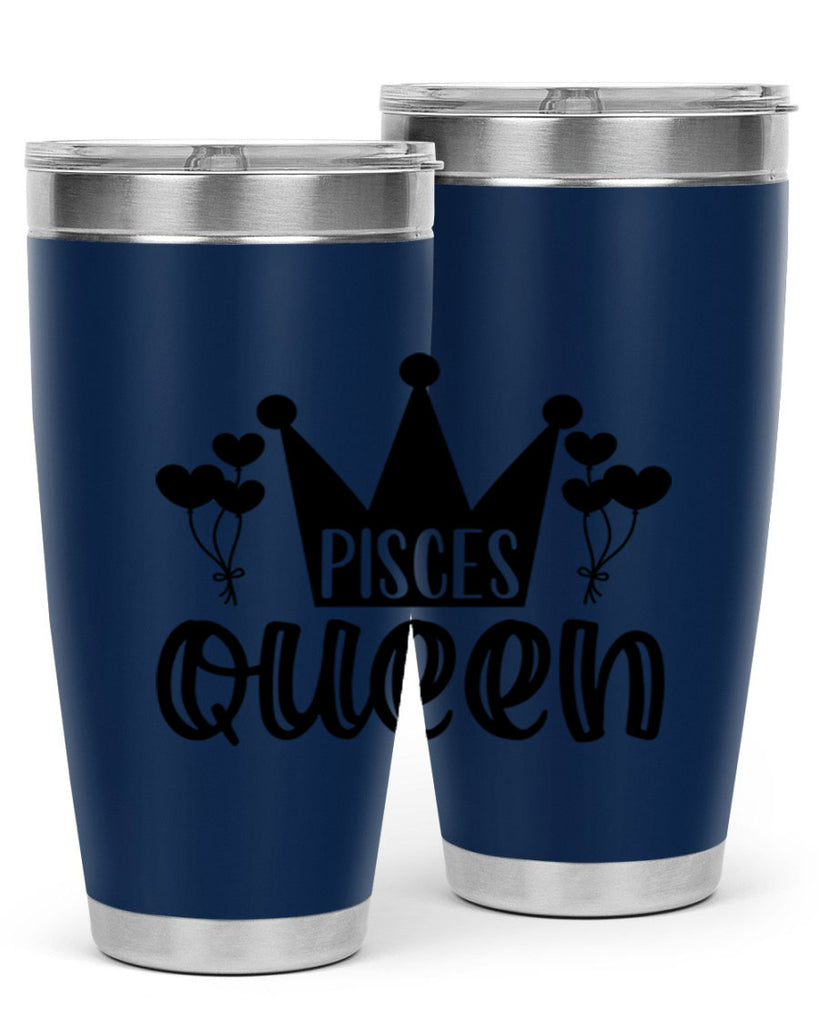 pisces queen 377#- zodiac- Tumbler