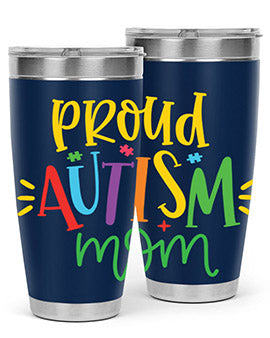 proud autism mom Style 35#- autism- Tumbler