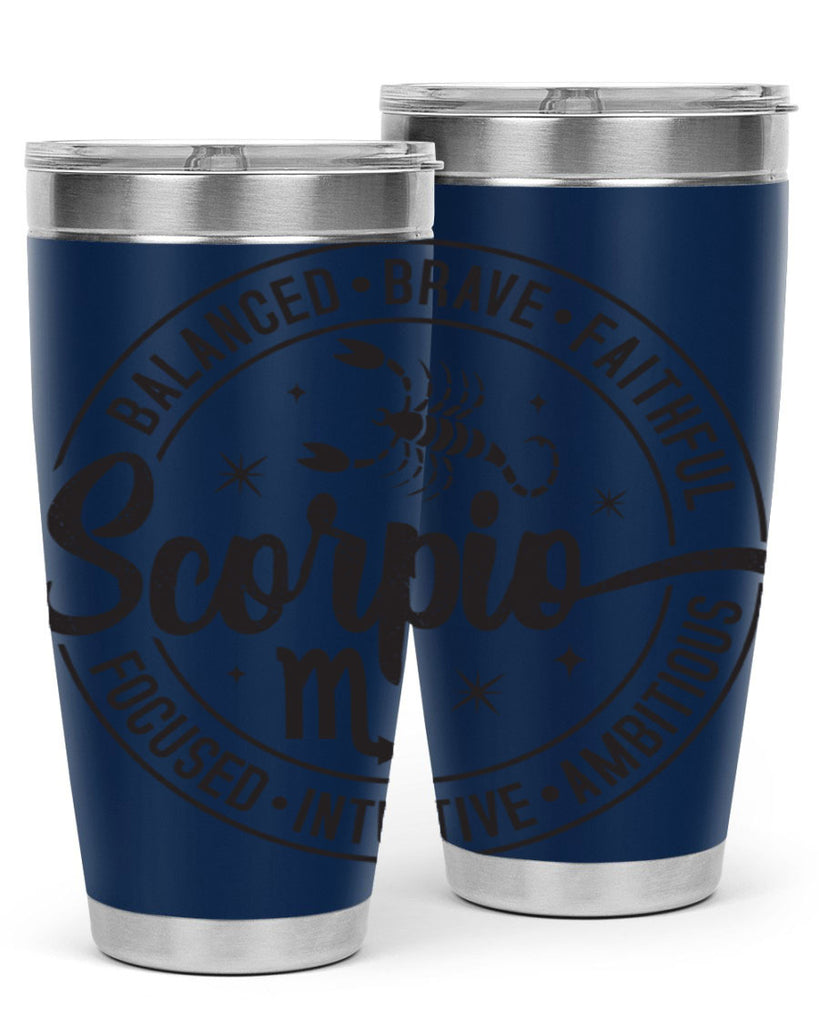 scorpio 438#- zodiac- Tumbler