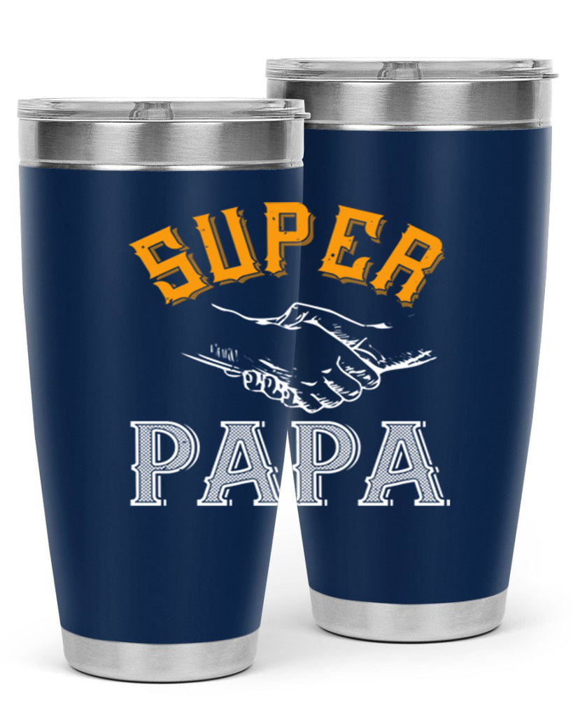 super papa 8#- grandpa - papa- Tumbler