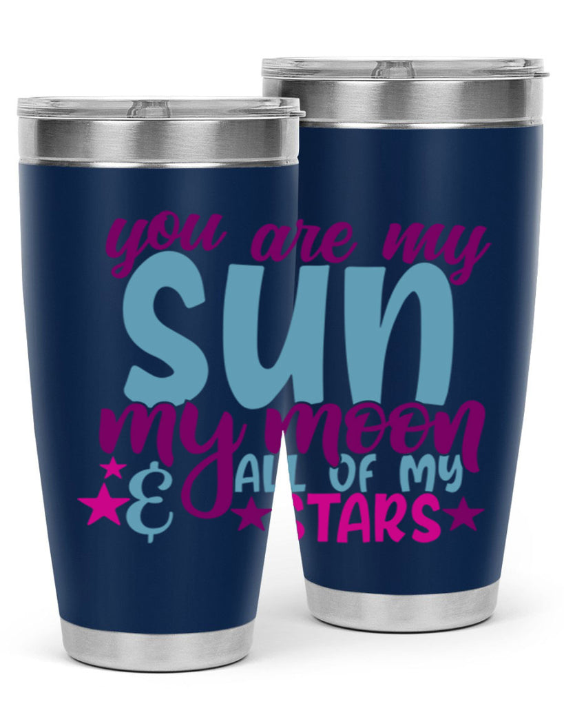 you are my sun my moon all of my stars 6#- family- Tumbler