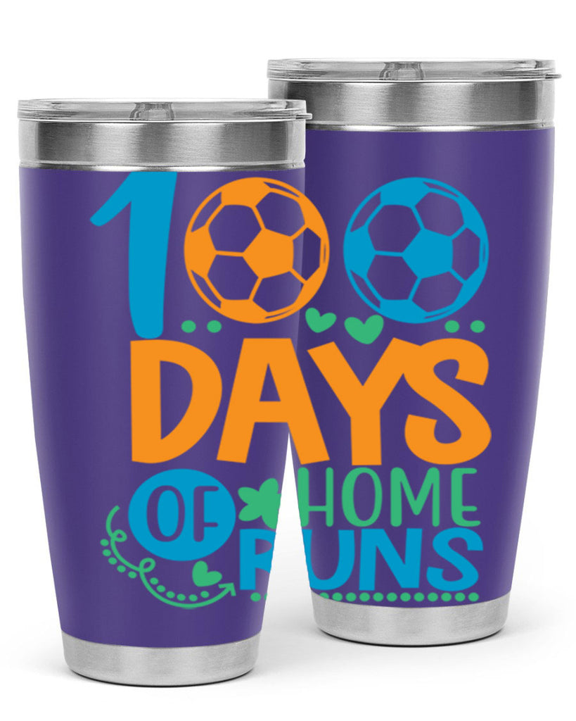 100 days of home runs 19#- 100 days of school- Tumbler