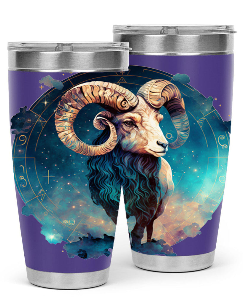 Aries 92#- zodiac- Tumbler