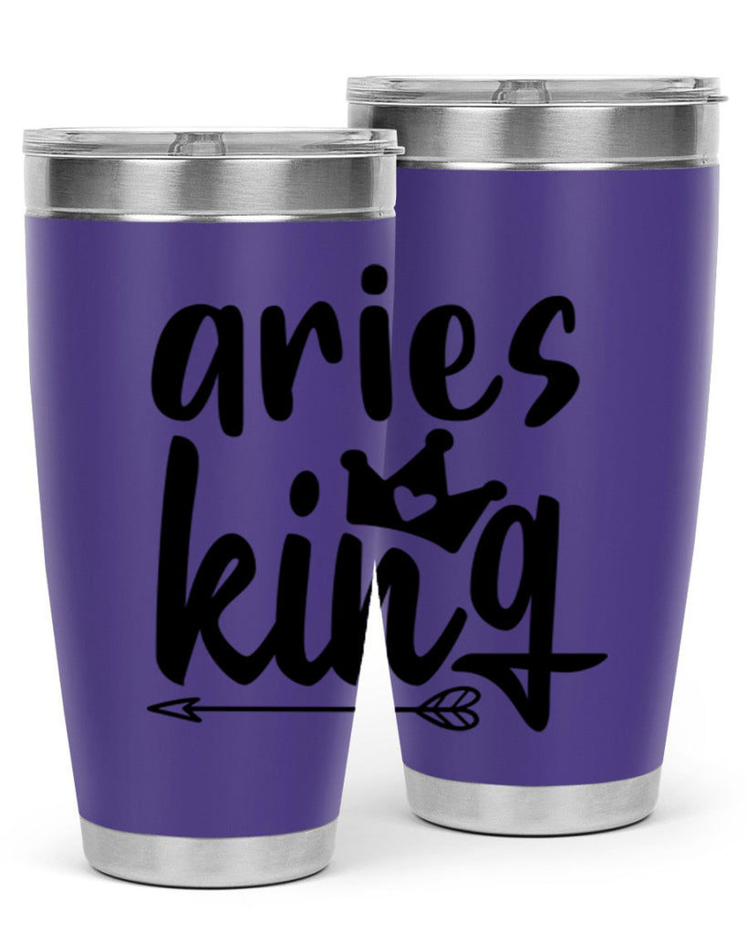 Aries king 108#- zodiac- Tumbler