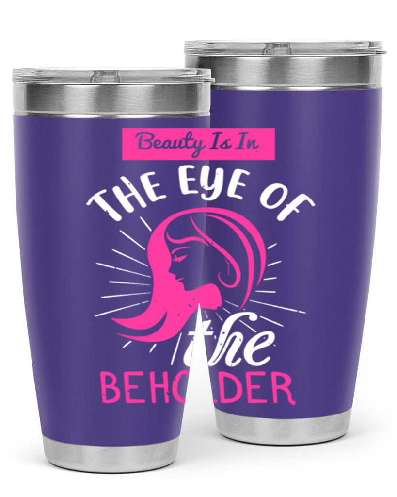 Beauty is in the eye of the beholder Style 169#- make up- Tumbler