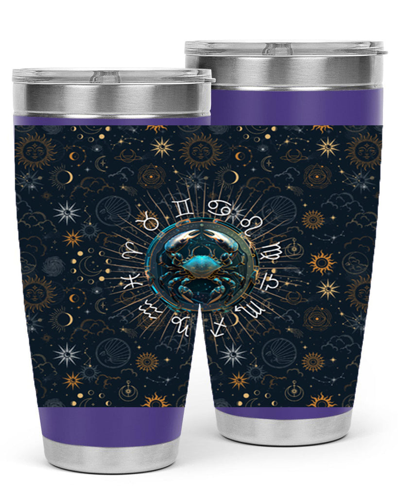 Cancer Straight 146#- zodiac- Tumbler