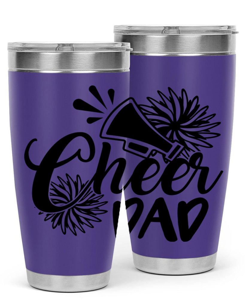 Cheer dad 1391#- cheer- Tumbler