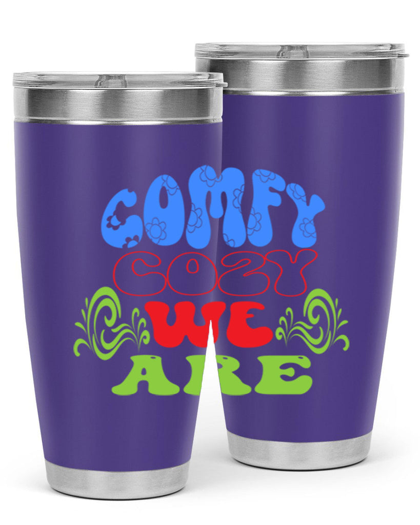 Comfy cozy we are 58#- winter- Tumbler