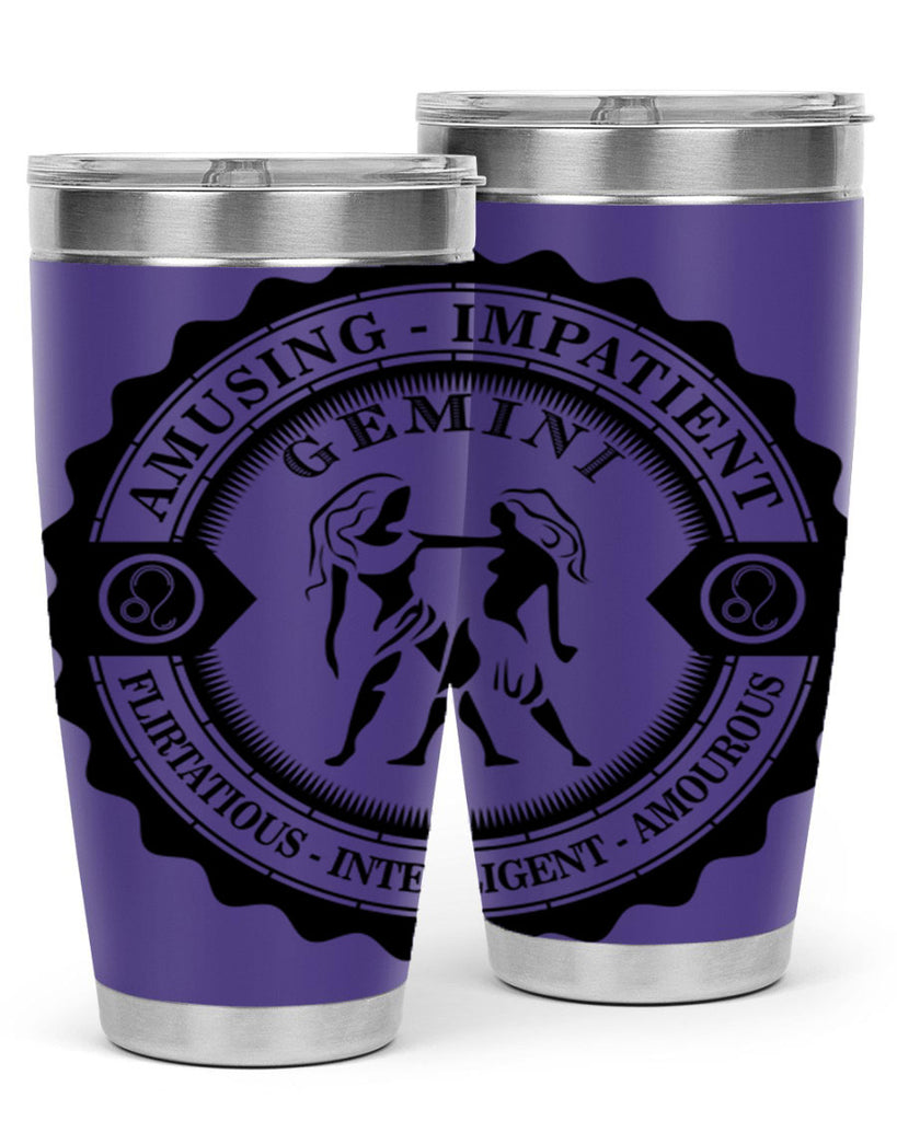 Gemini 11#- zodiac- Tumbler