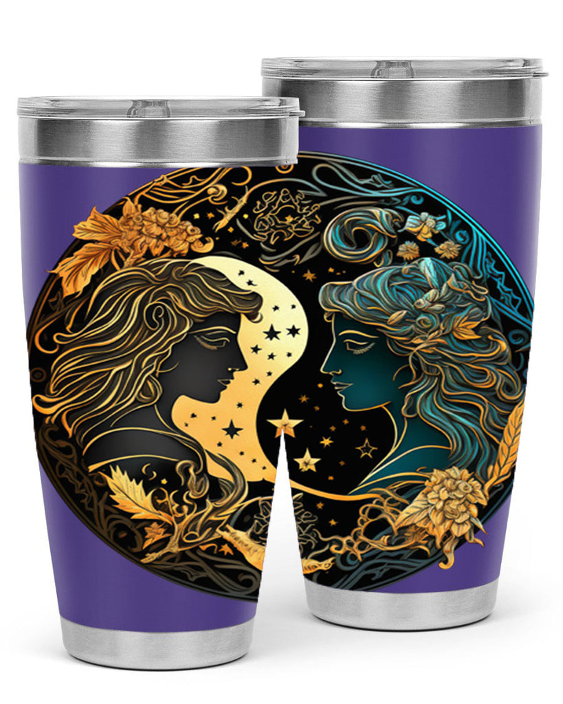 Gemini 216#- zodiac- Tumbler