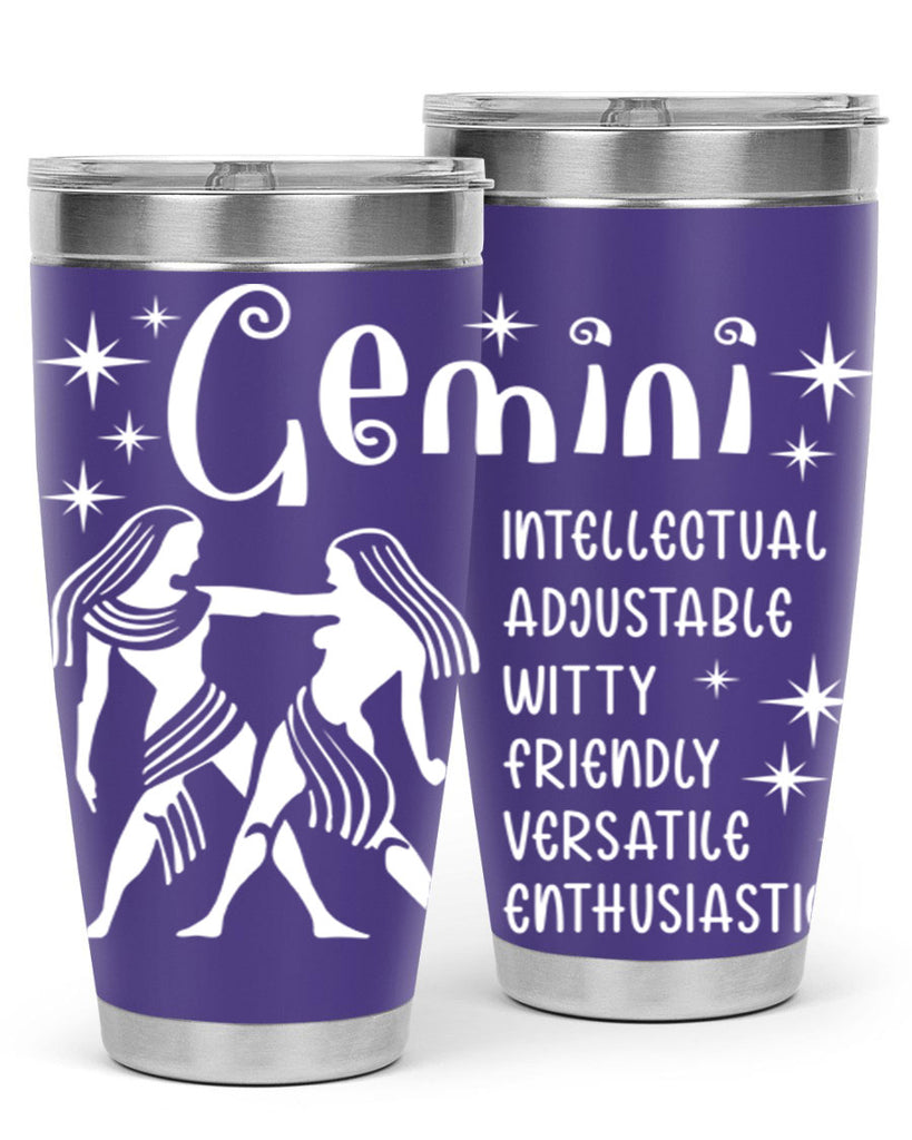 Gemini 221#- zodiac- Tumbler